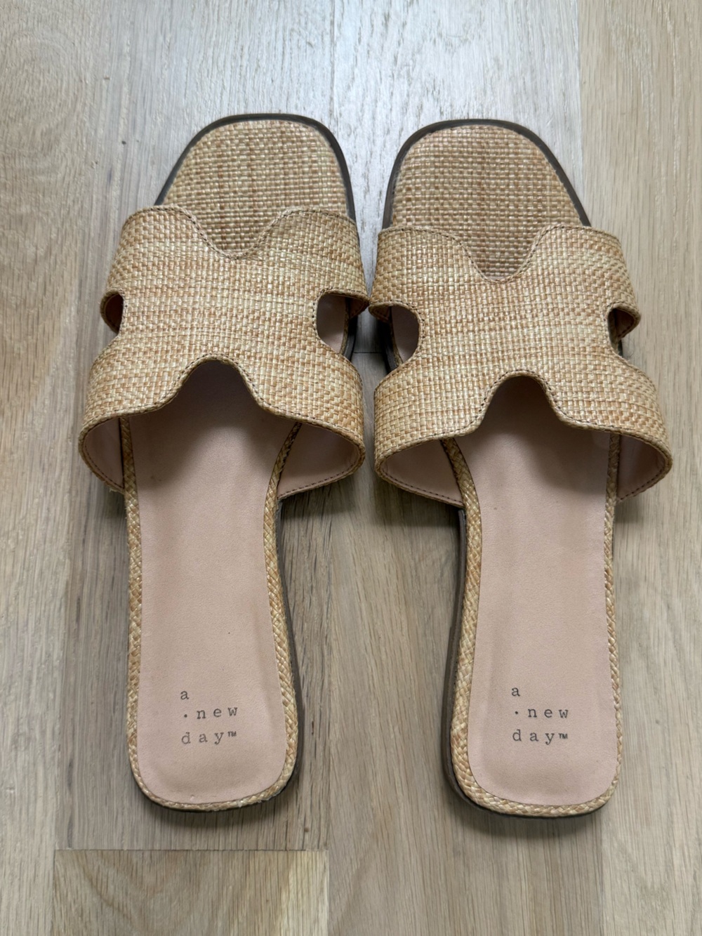 A new day - Tan Woven Sandals
